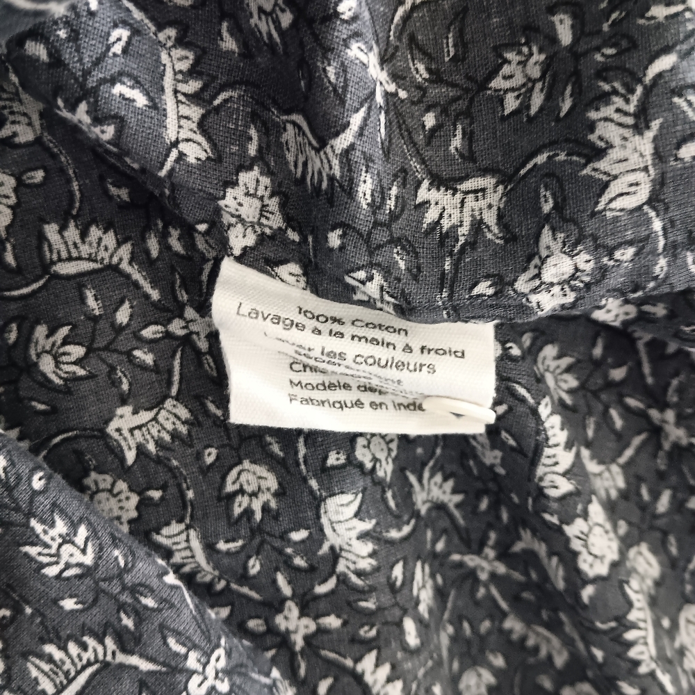 SCARLETTE ATELIERS Paris Marge Cotton Floral Dress M/L - Picture 5 of 14